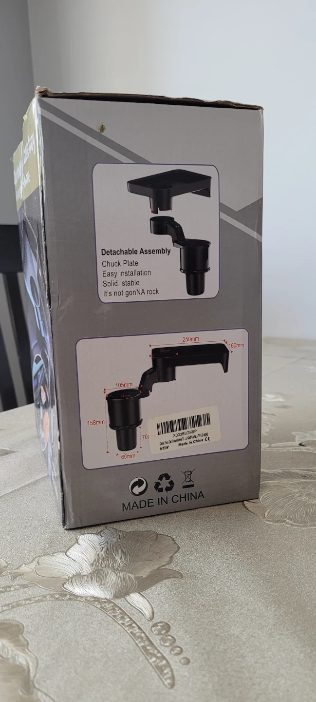 SP-2066plus Car Cup Holder with Table Tray - photo 4