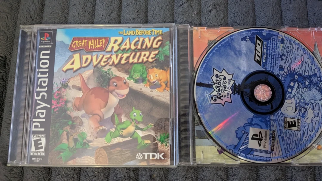 PlayStation 1 Games - Land Before Time and Rugrats - photo 5