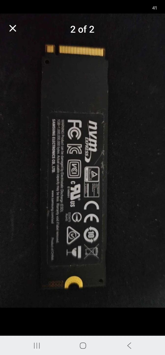 Samsung 970 EVO 250GB NVMe M.2 SSD - photo 2