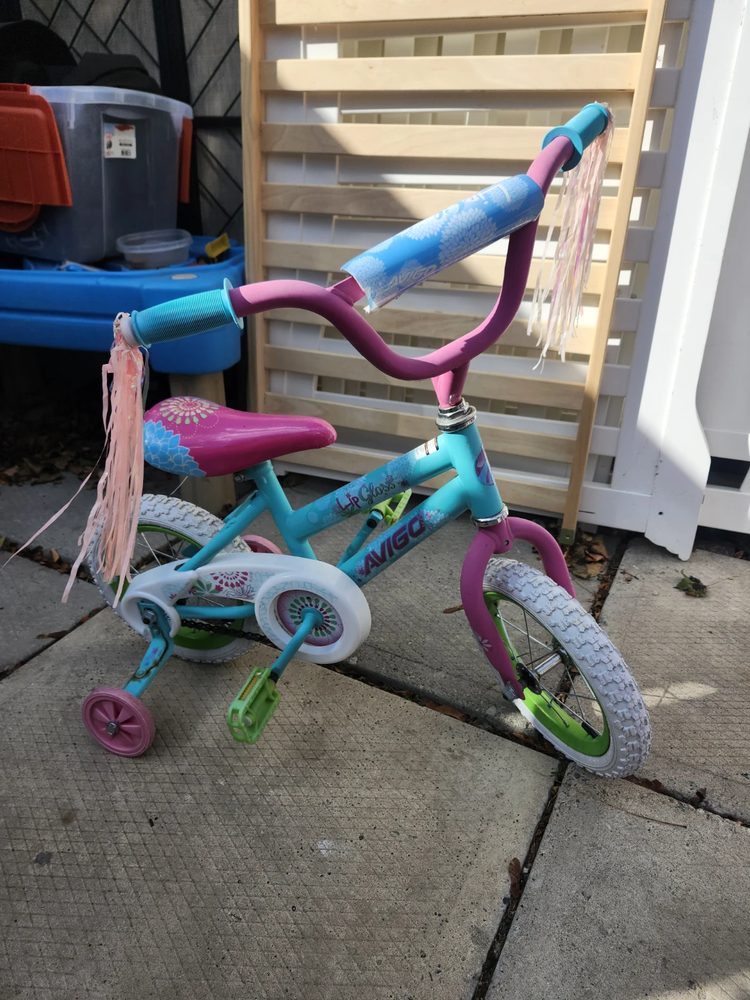 Avigo Lip Gloss 12-inch Kids Bike