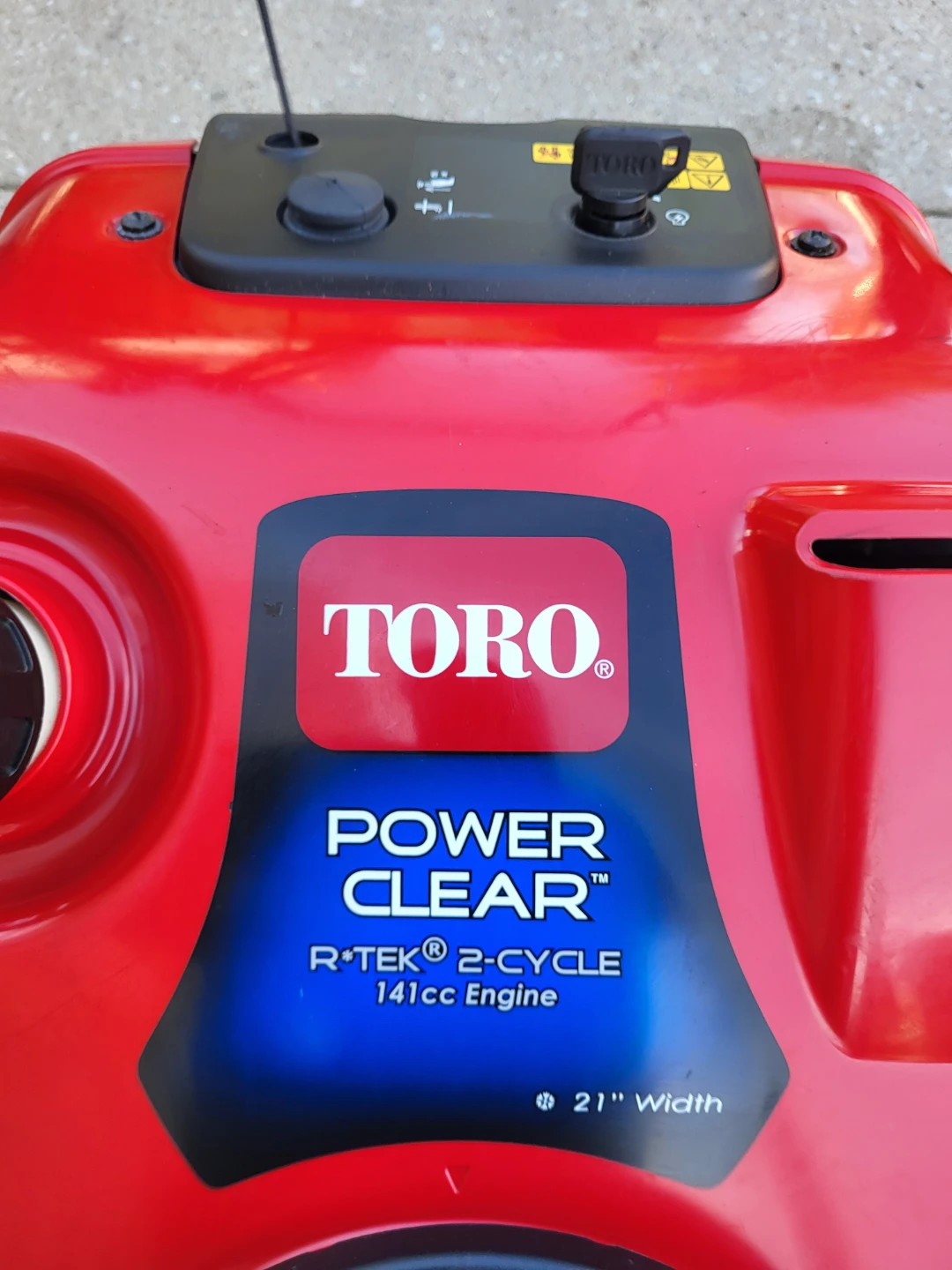 Toro Power Clear Snow Blower - photo 2