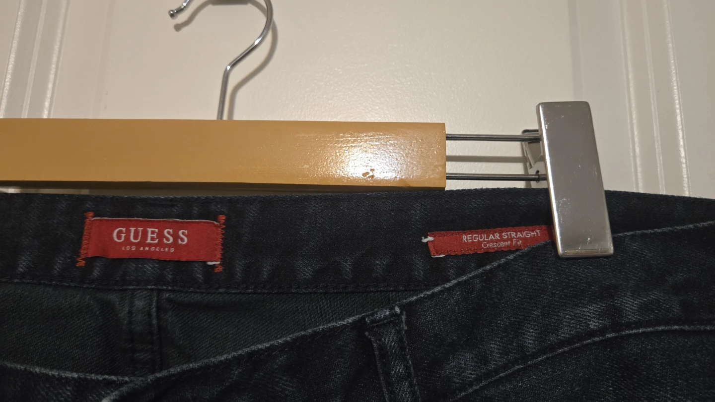 Guess Regular Straight Crescent Fit Jeans - photo 2