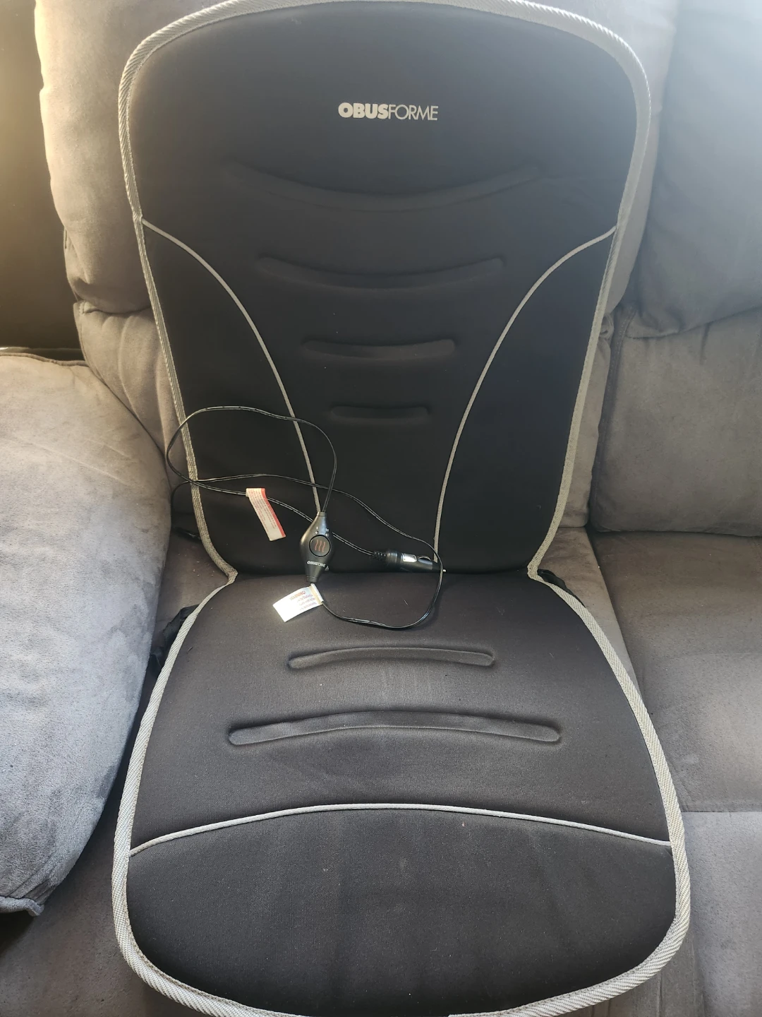 ObusForme Heated Car Seat Cushion