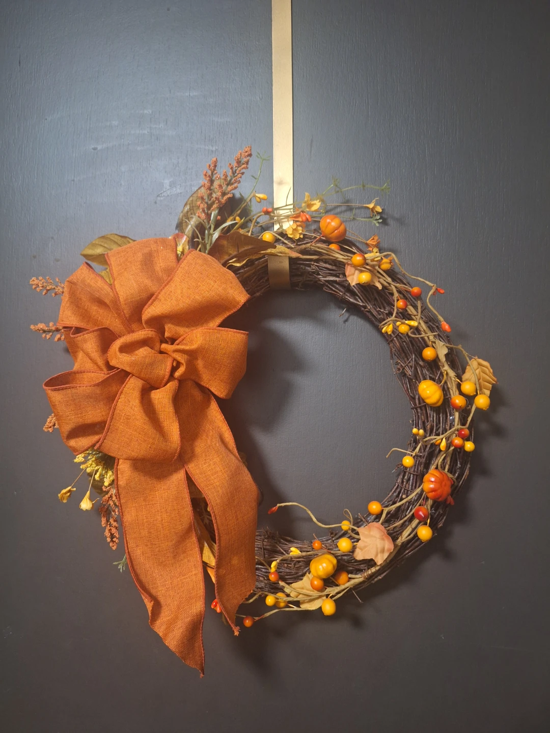 Autumn Fall Harvest Wreath