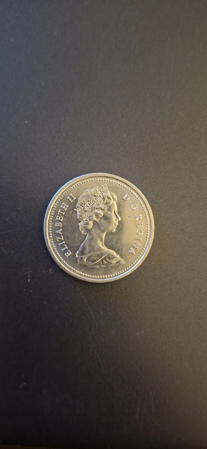 1973 Prince Edward Island Centennial Canadian Dollar Coin - photo 2