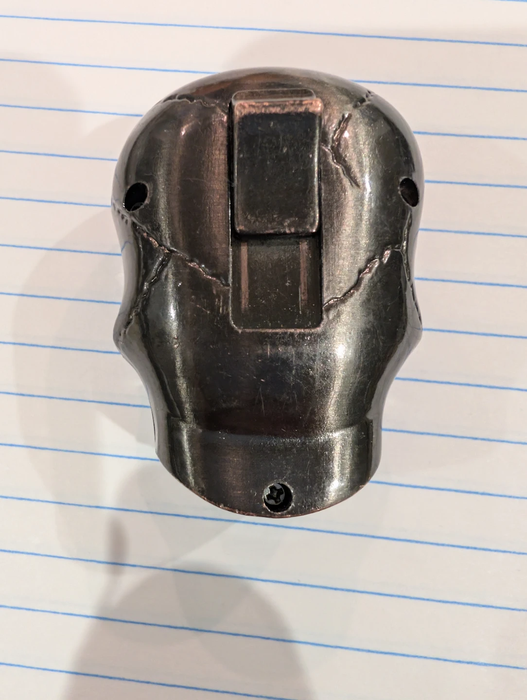 3 D Skull Butane Lighter Premium Refillable - photo 3