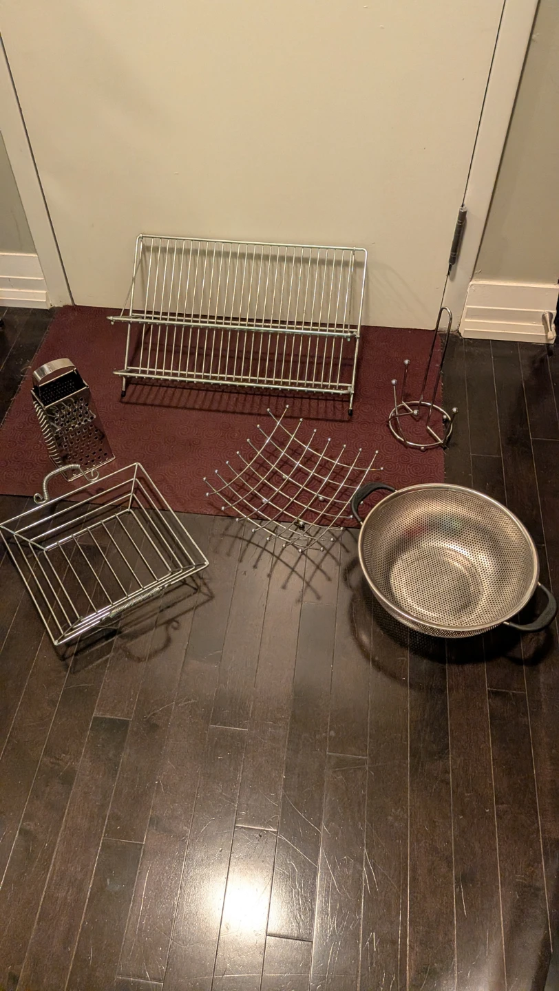 Kitchen Utility Set, 6 Metal