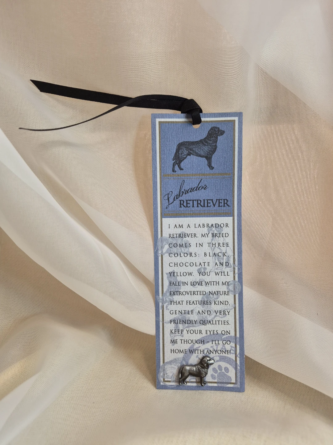 So Cute RUSS Labrador Retriever Book Mark and Pin