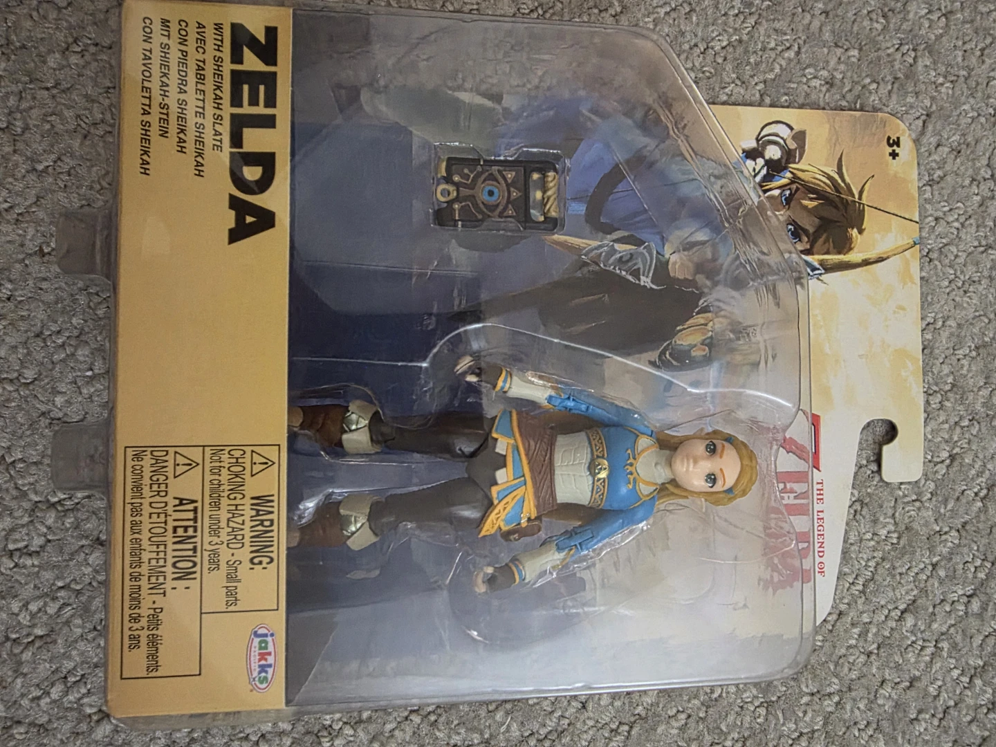 Jakks Pacific Legend of Zelda Link and Zelda Figures