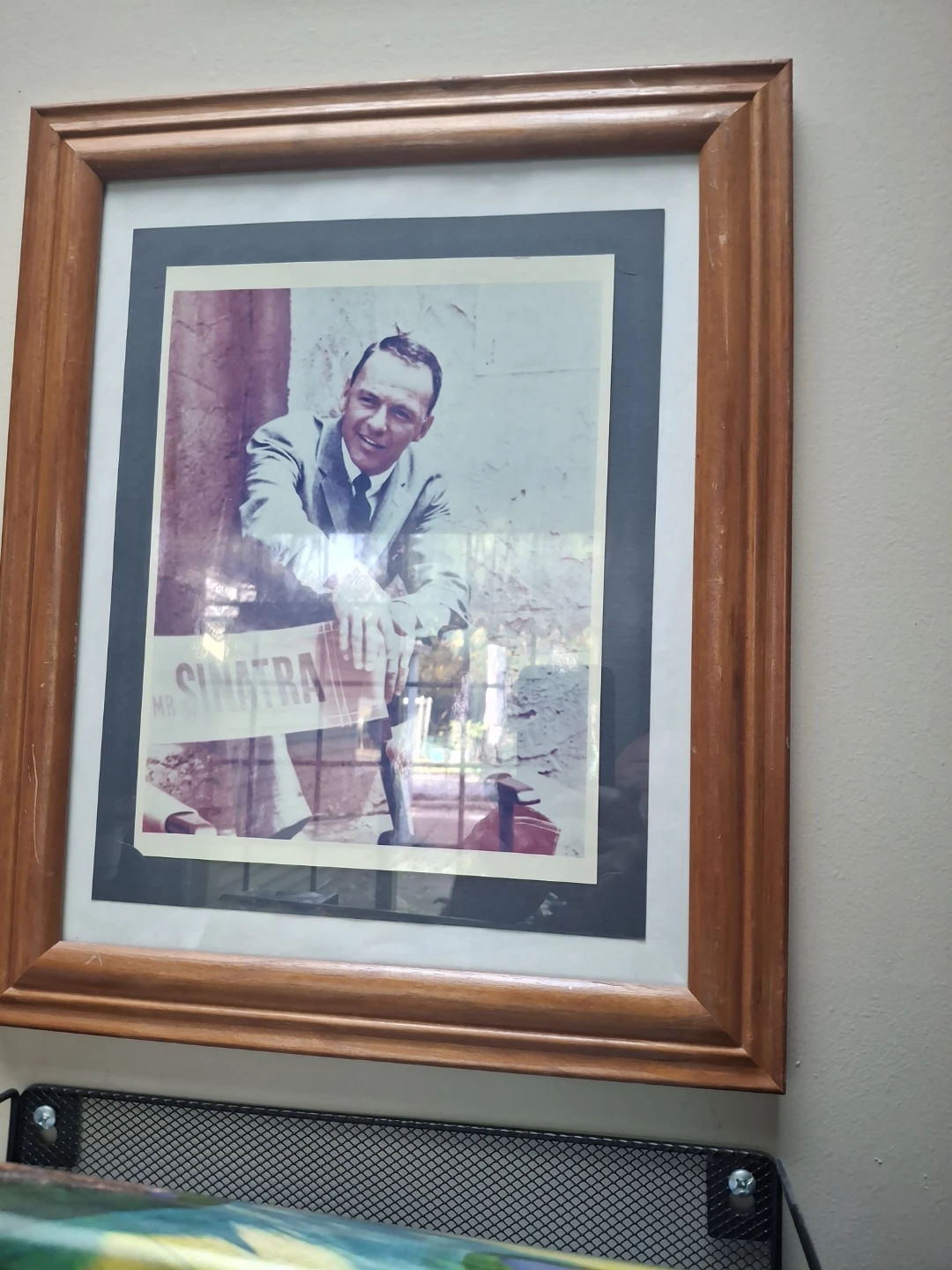 Framed Frank Sinatra Poster
