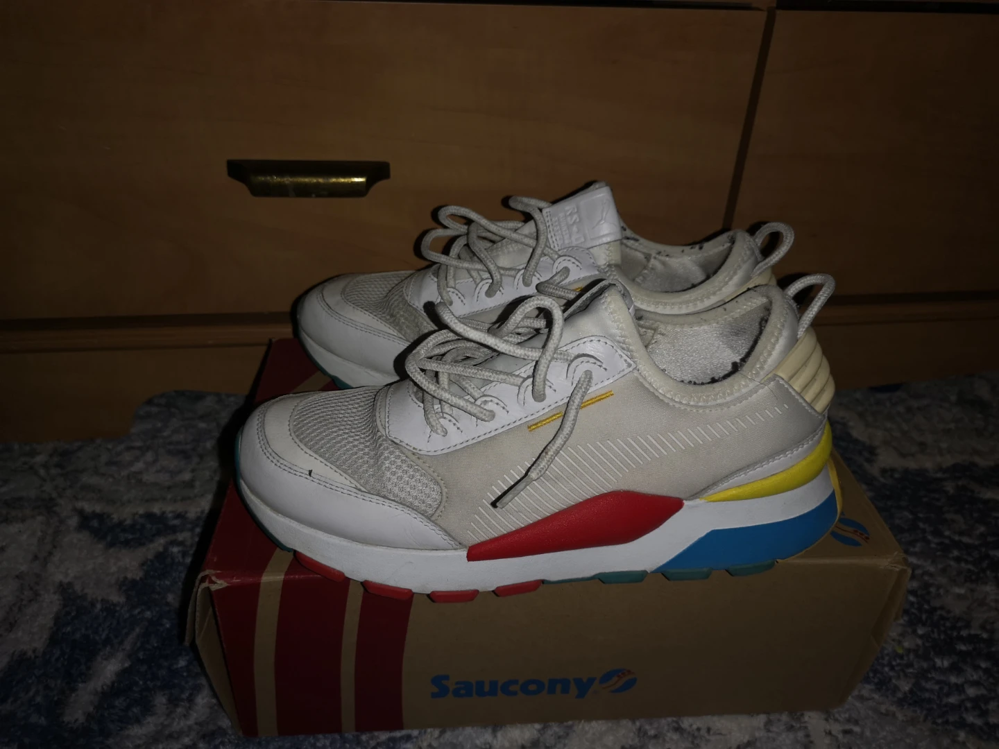 Puma RS 0 Play sneakers used size 8 mens