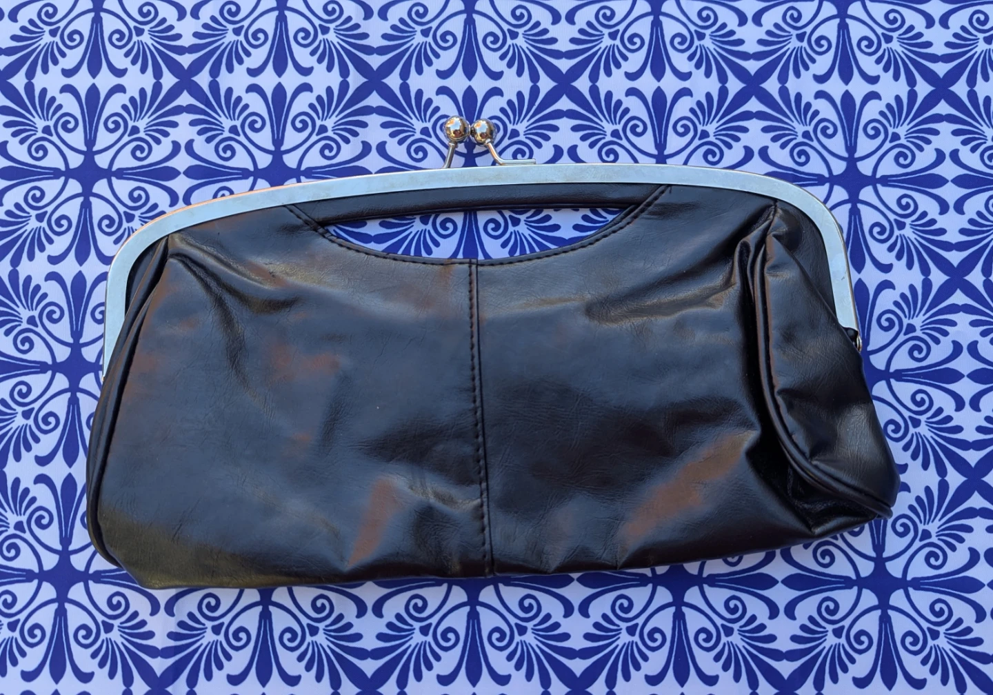 d.fusion Black Clutch Bag