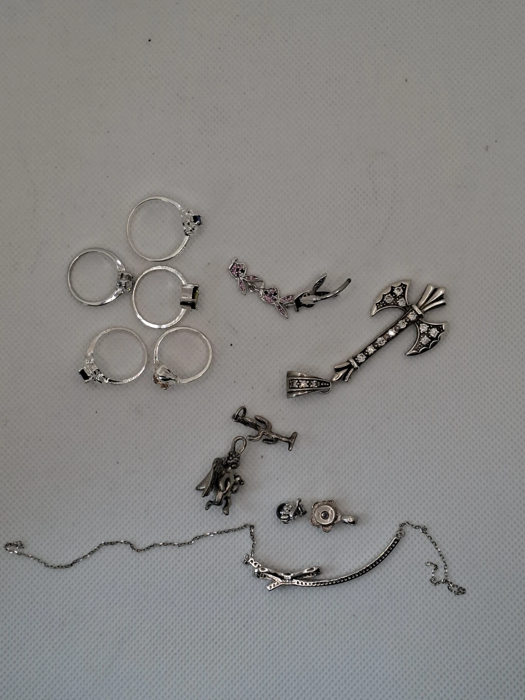 Assorted 925 Sterling Silver Jewellery Collection - photo 2
