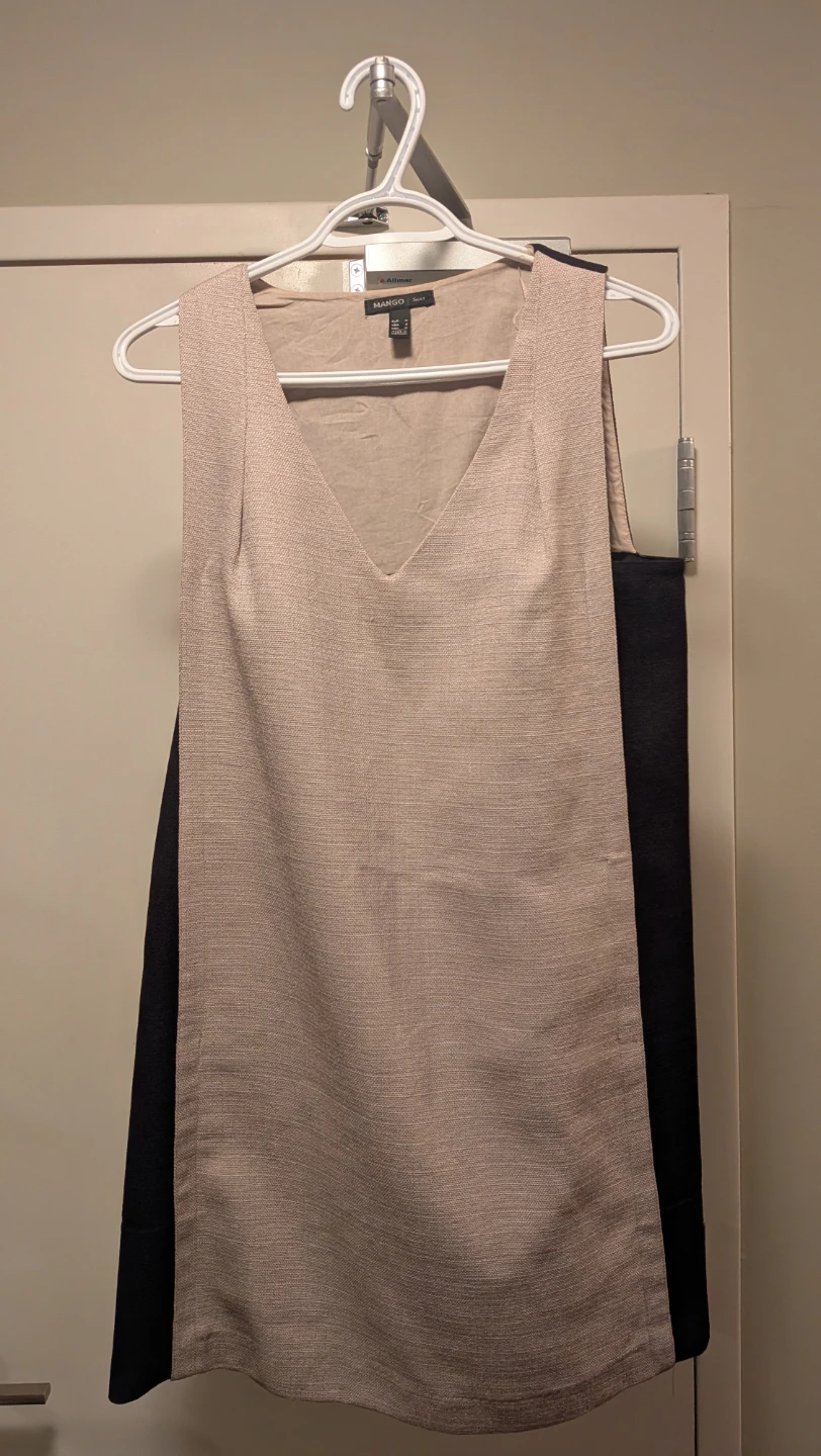 MANGO Suit Sleeveless Dress - Size S
