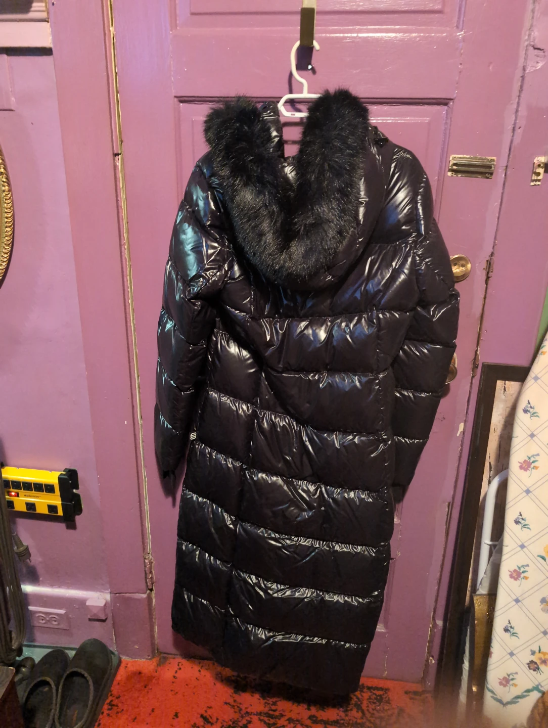 Aritzia The Super Puff Long Puffer - Black - Size Large - photo 2