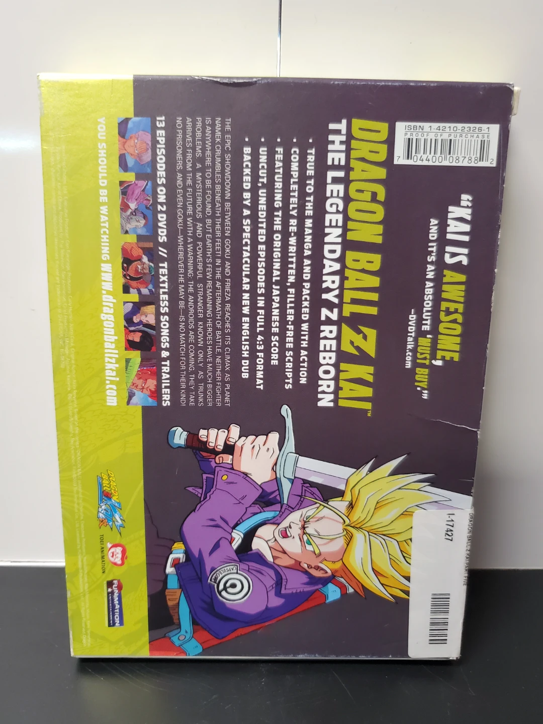 Dragon Ball Z Kai Part Five DVD Set - photo 2