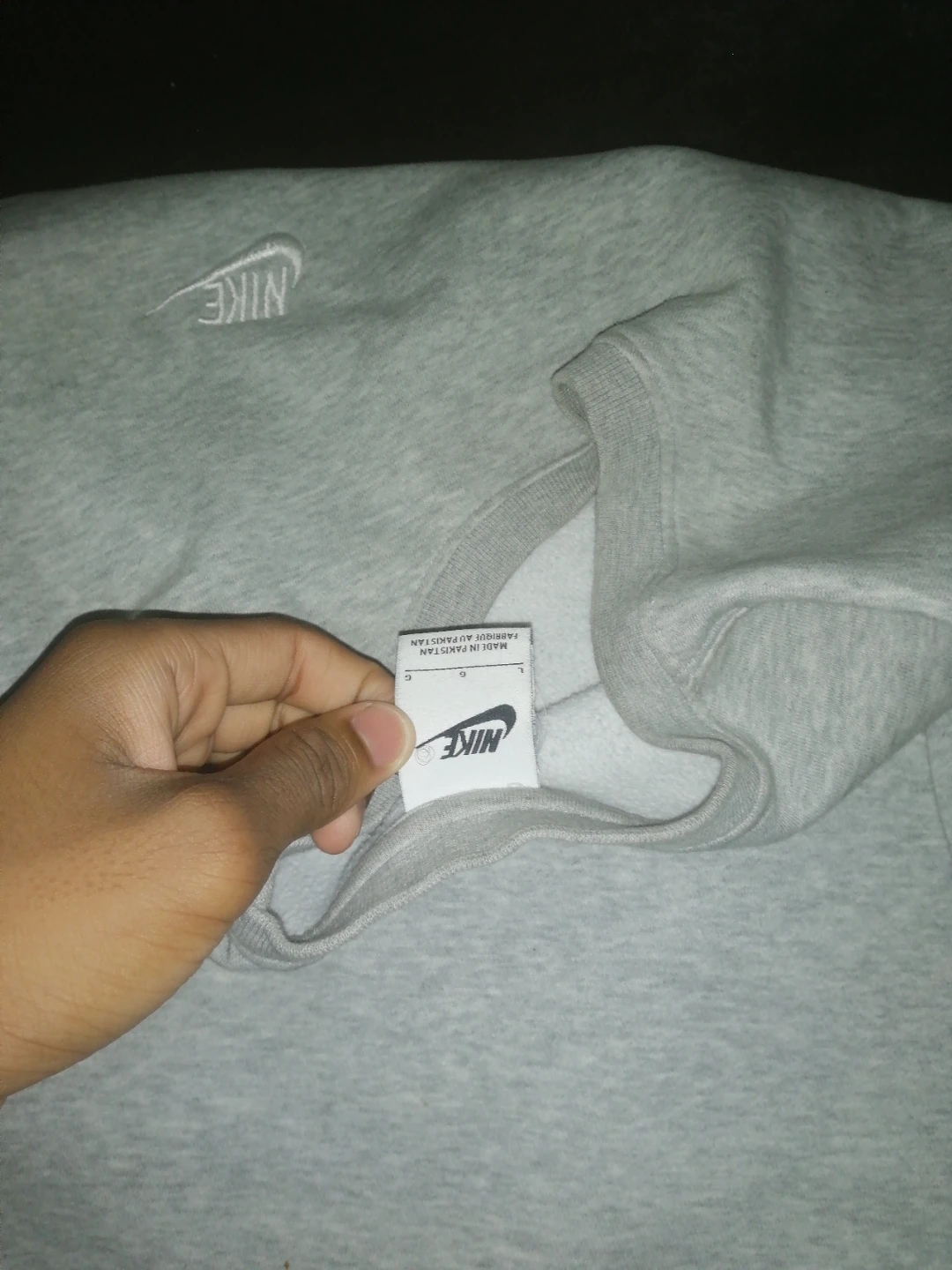 Nike Grey Crewneck Sweatshirt - photo 3