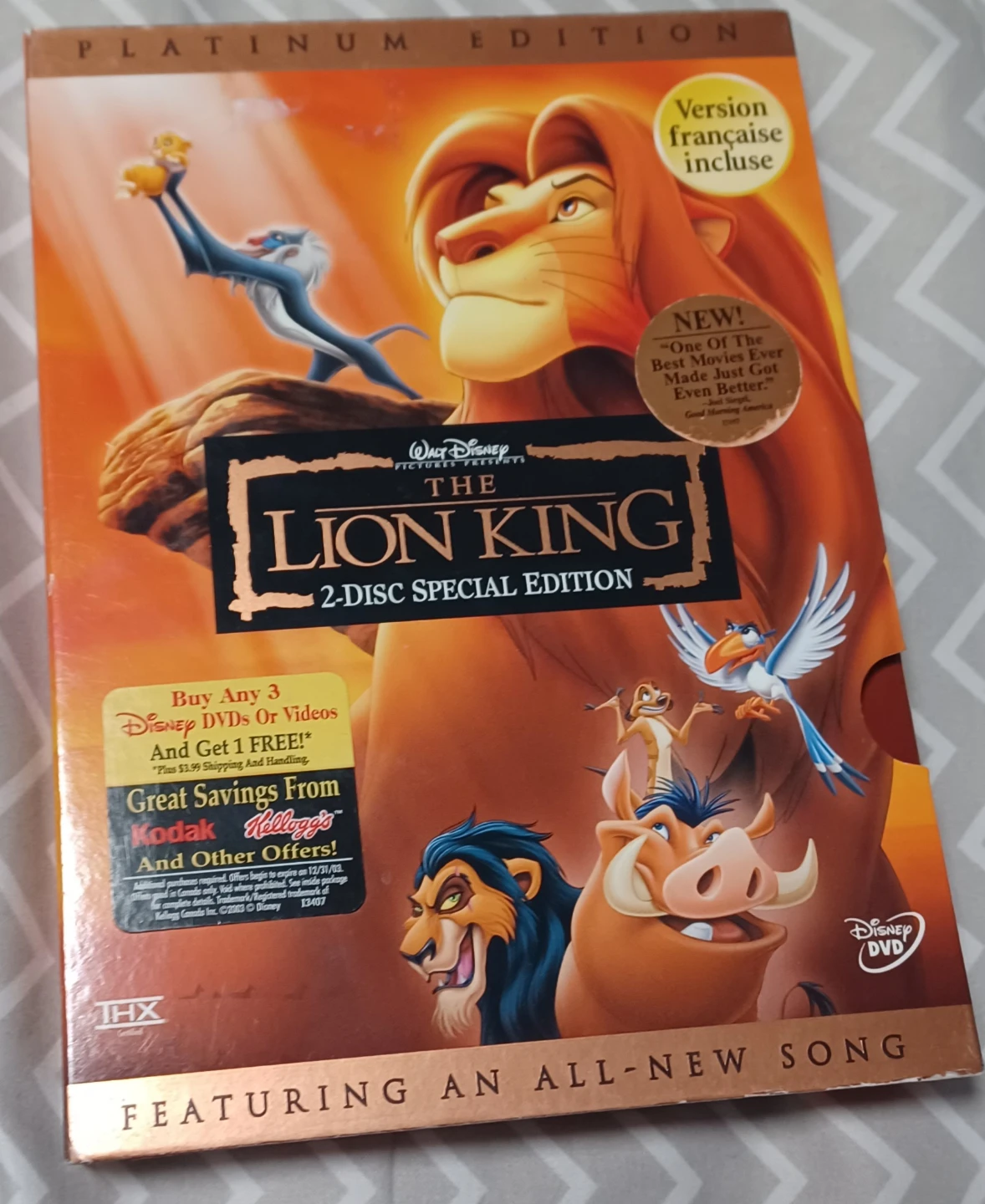 The Lion King 2-Disc Special Edition Slipcover Only