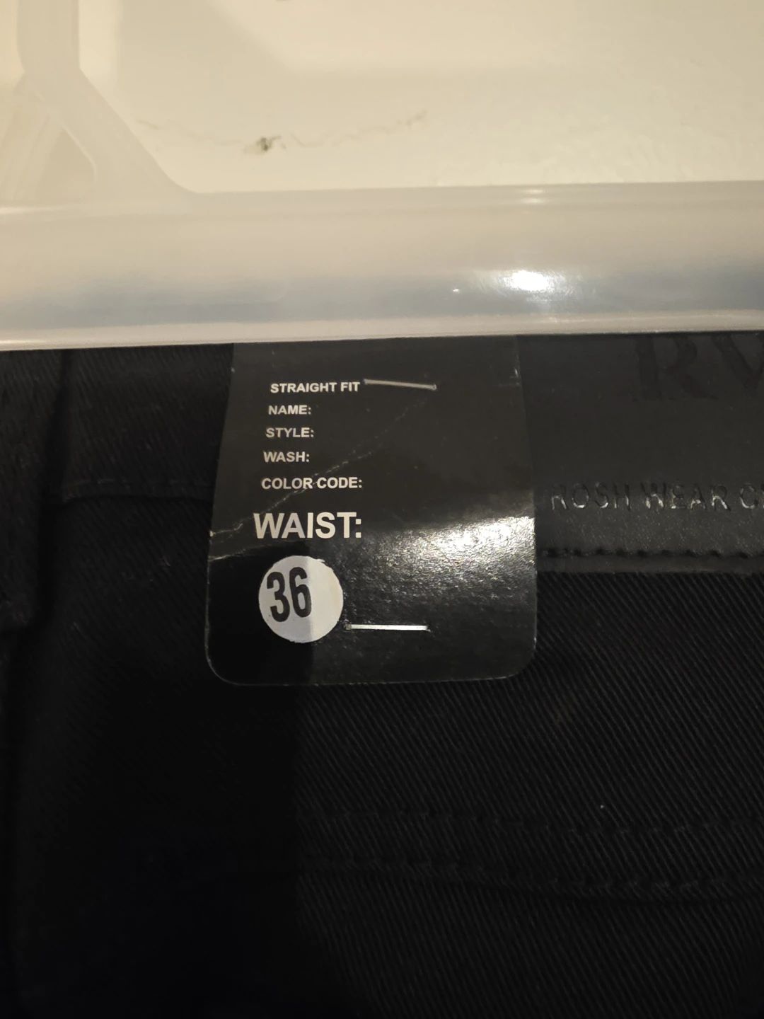 RW Jeans Straight Fit Pants - Size 36 - photo 3