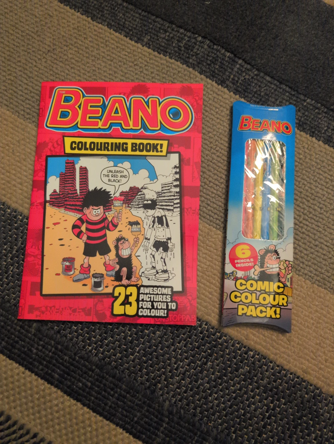 Beano Colouring Book and Pencil Set