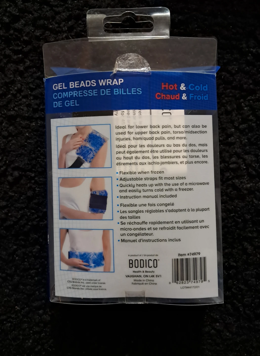 Bodico Hot & Cold Gel Beads Wrap - photo 2