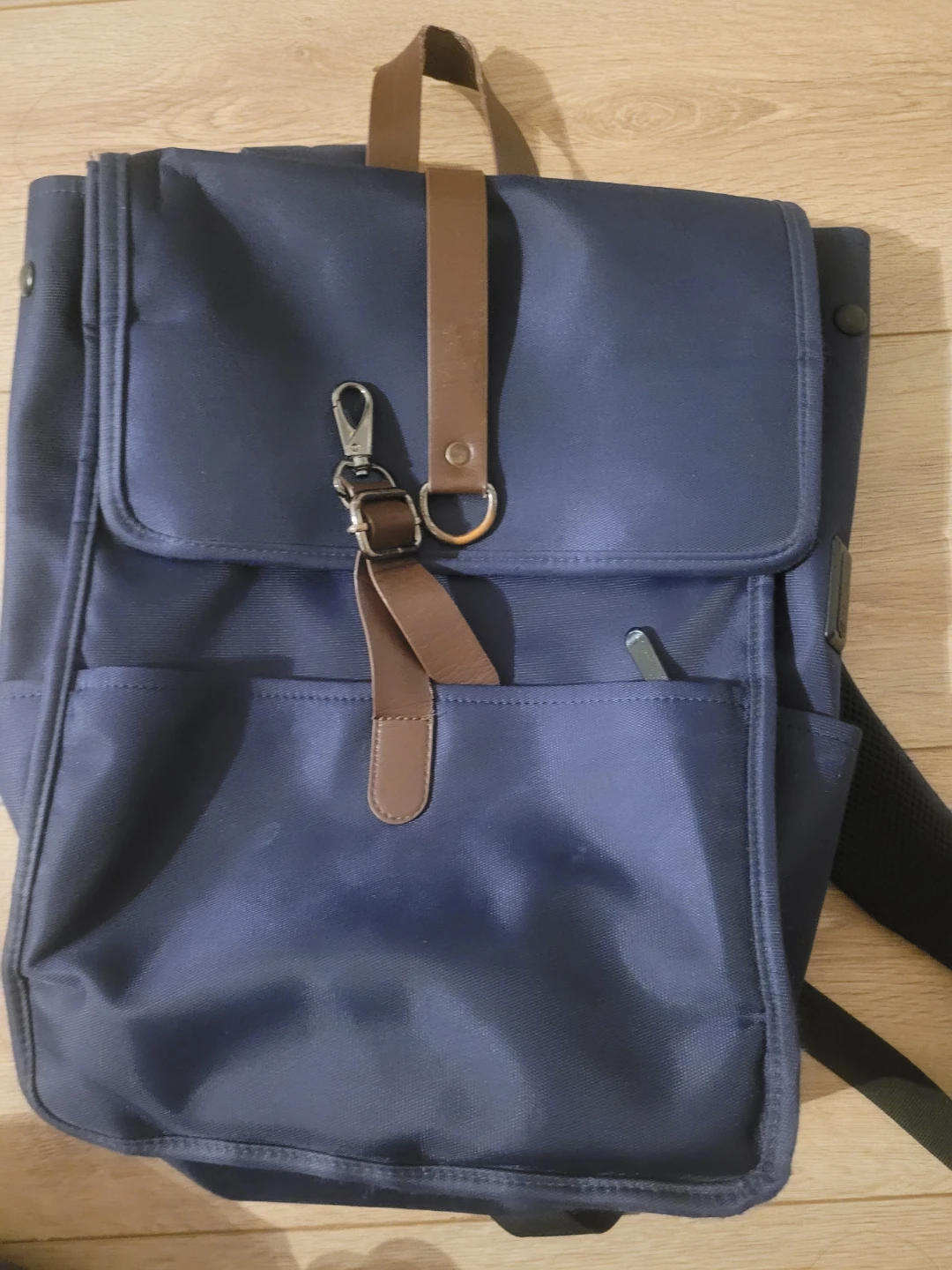 Style-HK Navy Blue Backpack