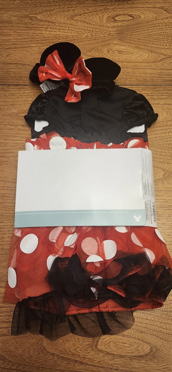 Disney Minnie Mouse Infant Costume 6-12 Months - photo 3