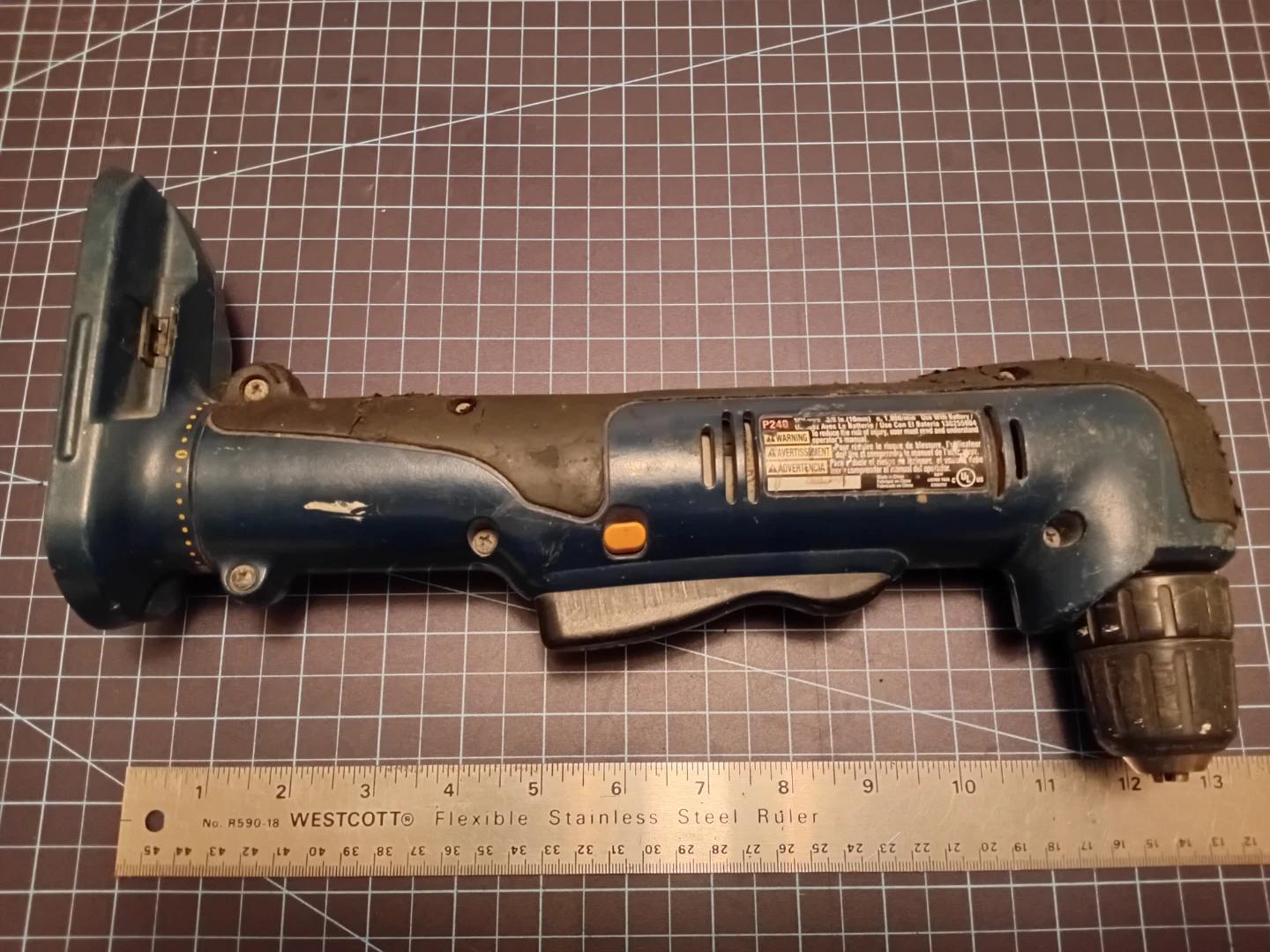 Ryobi P240 Right Angle Drill - photo 2