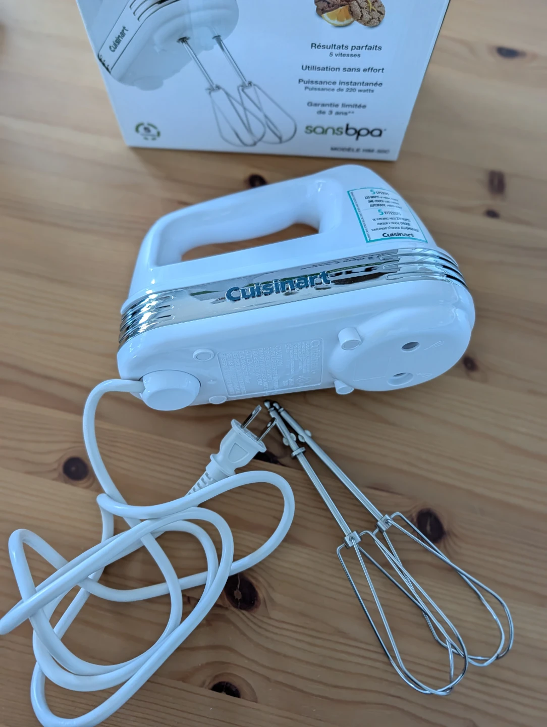 Cuisinart Power Advantage 5-Speed Hand Mixer - photo 2