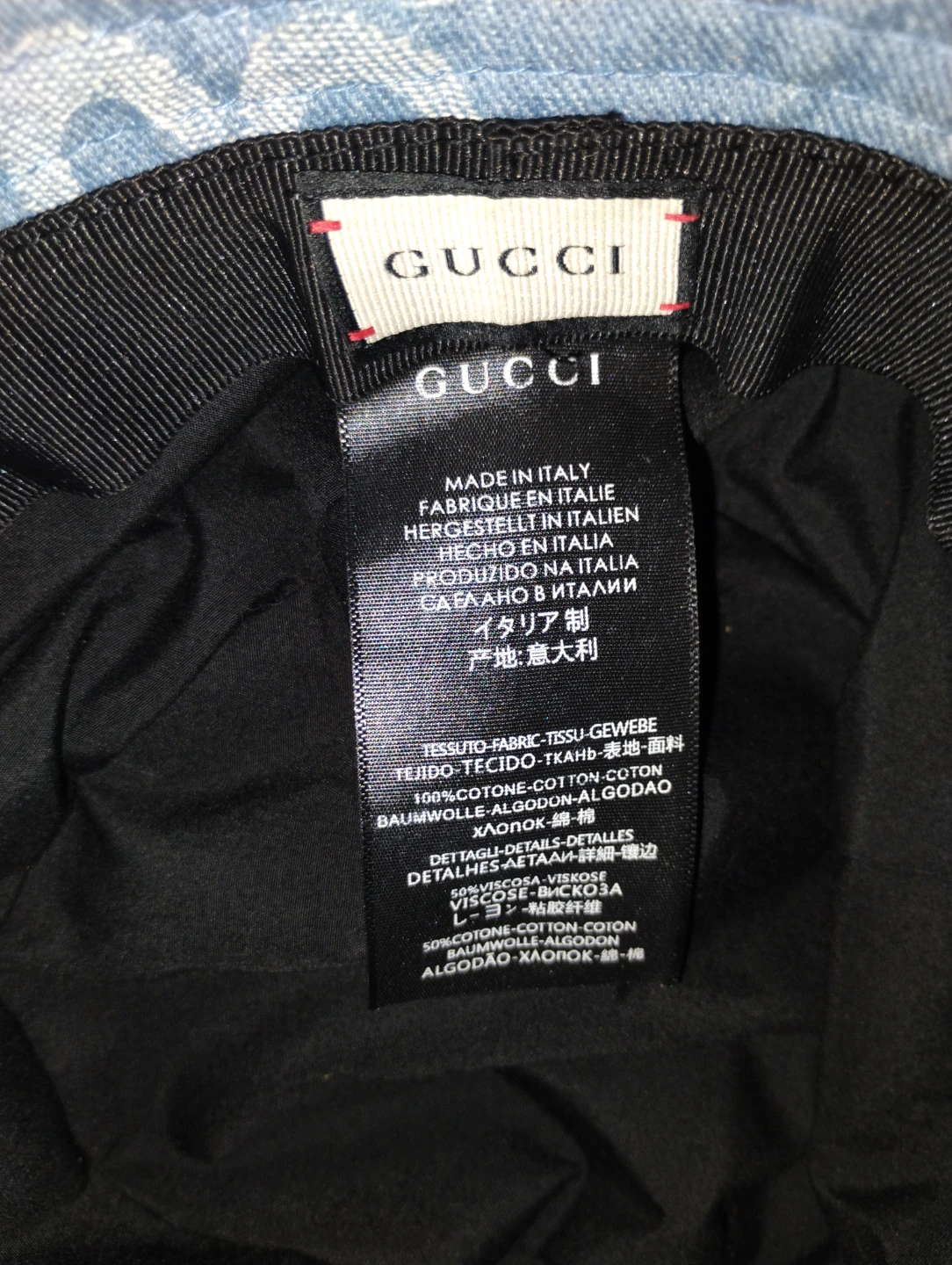 Gucci Denim Bucket Hat - photo 2
