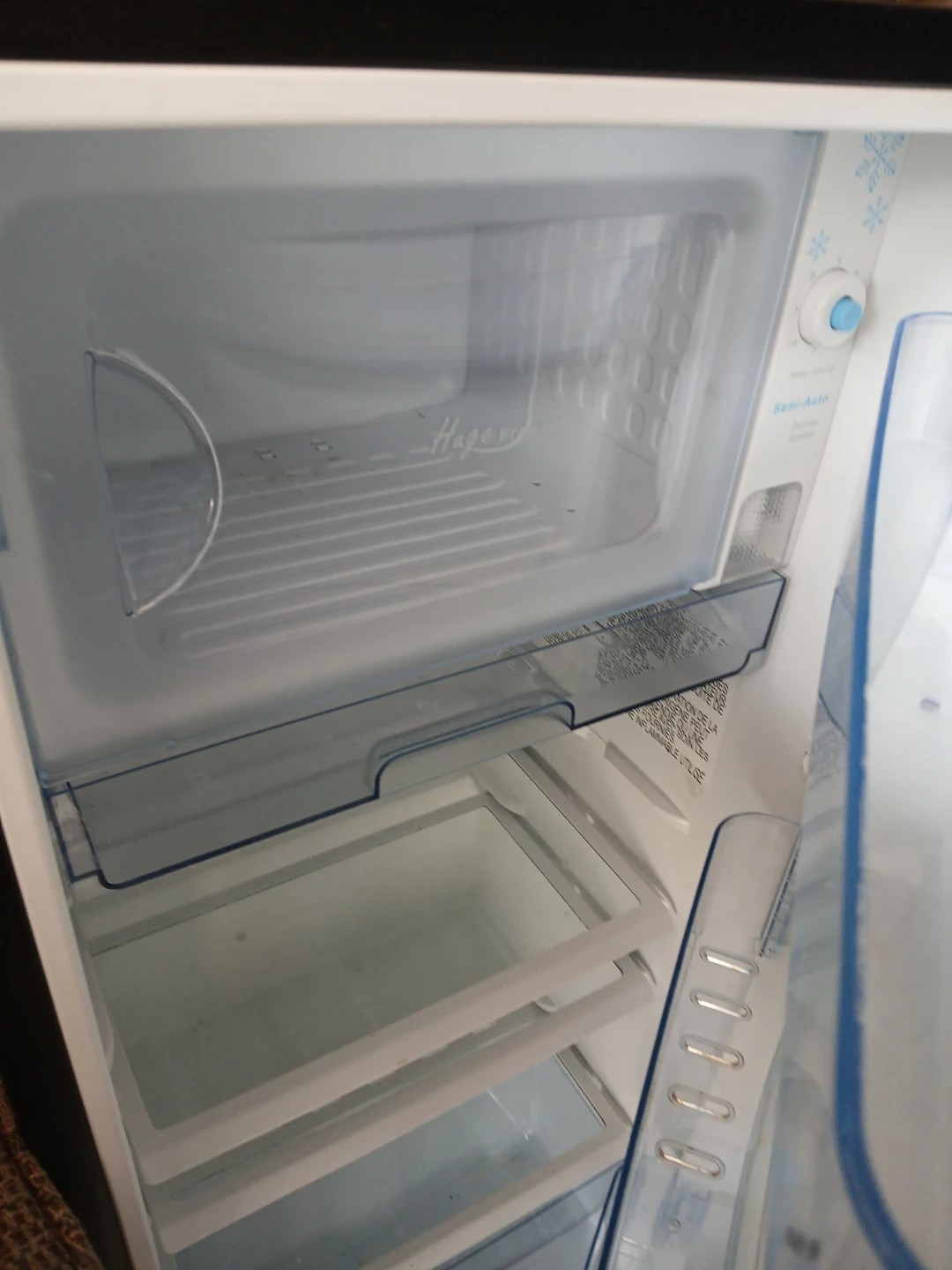 Hisense 6.3 cu.ft. large compact Fridge