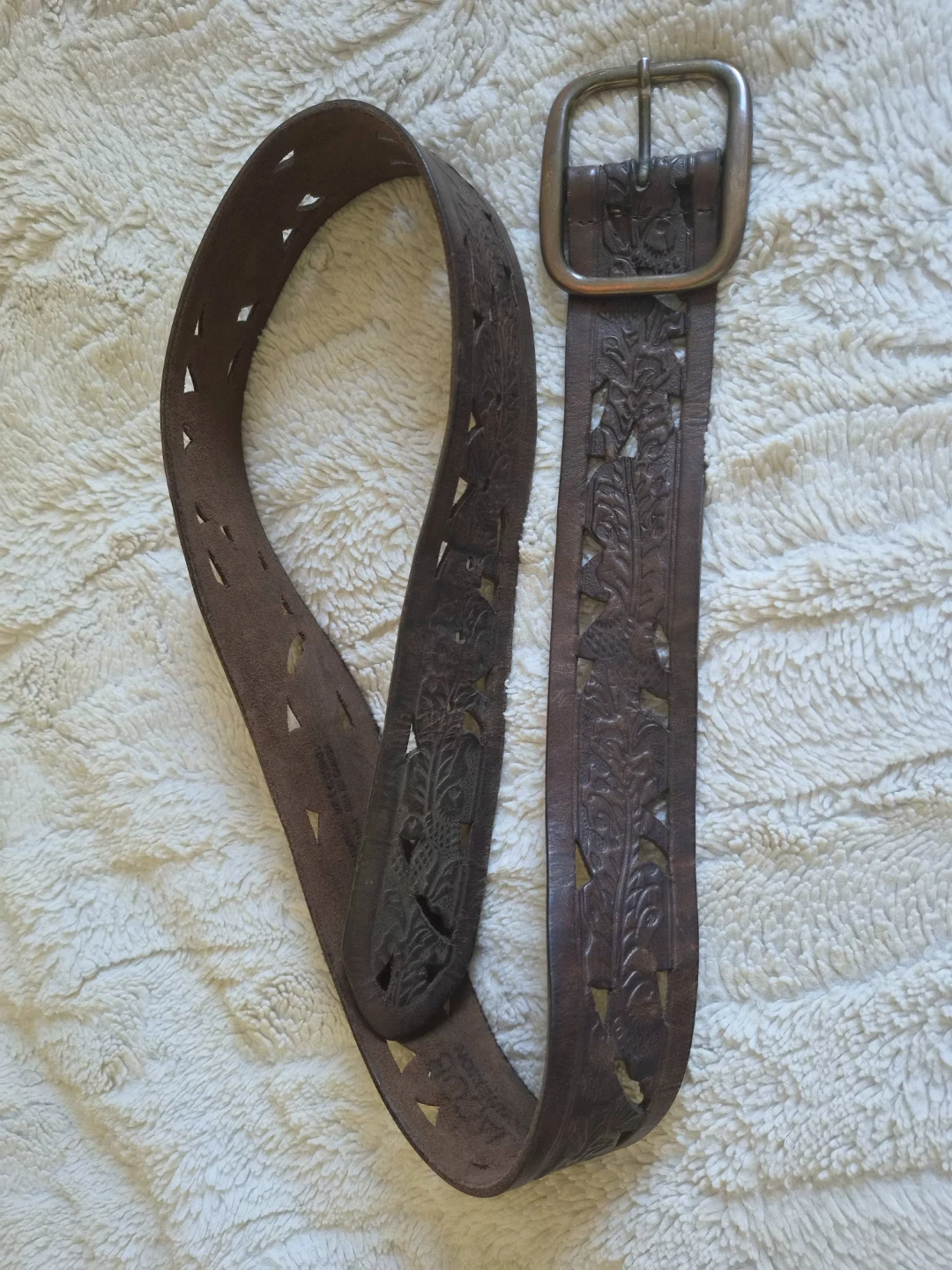 Unique Leather Belt from Jacob - Small - photo 5