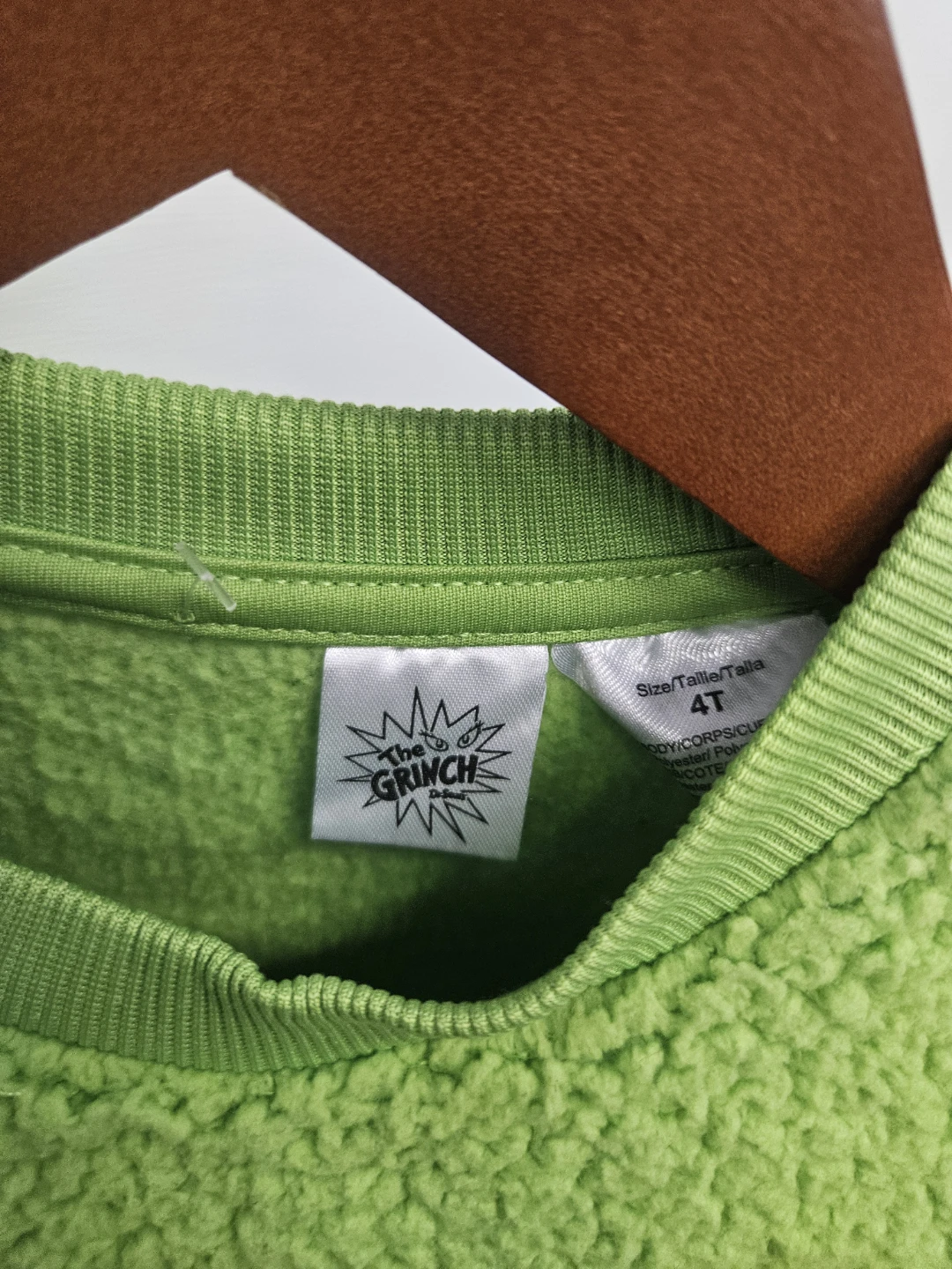 2, The Grinch Sherpa Pullover - 4T - photo 2
