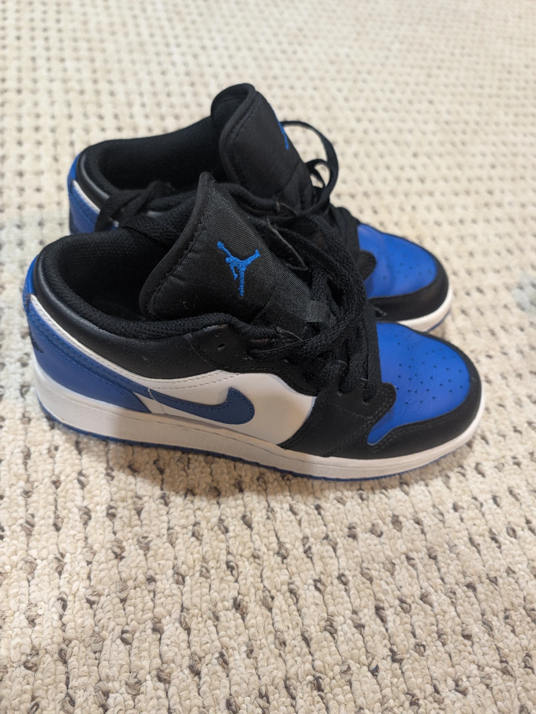 Jordan 1 Retro Low Royal Blue and Black