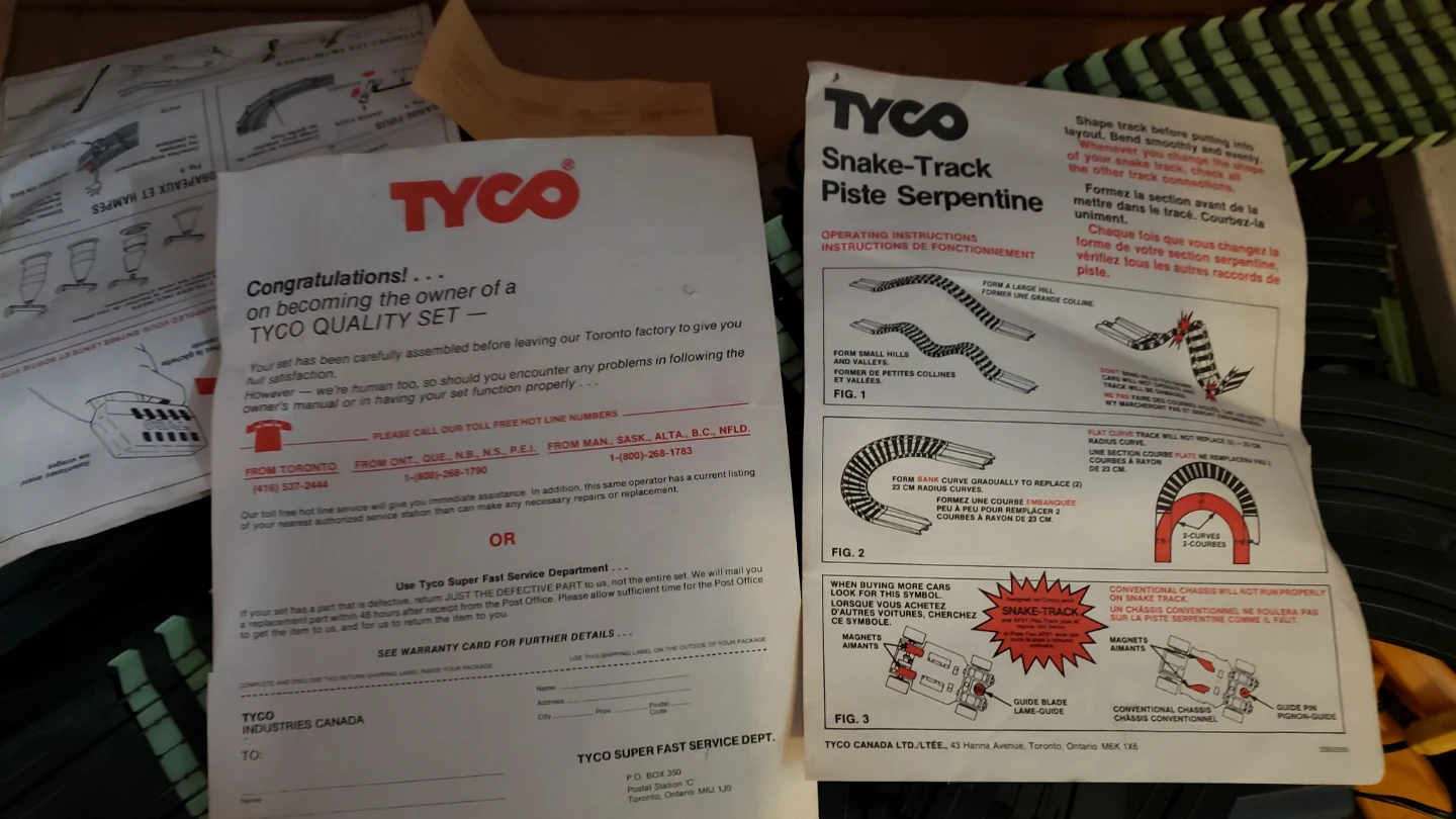 Tyco Jeep CJ Snake-Track Nite-Glow Set - photo 2
