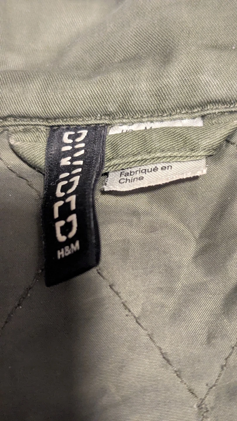 H&M Divided Olive Green Parka - photo 3