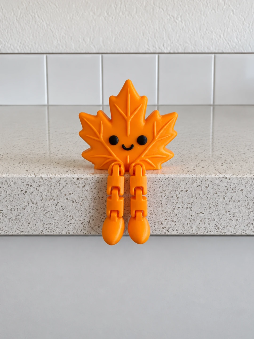 3D Printed Maple Leaf Coasters and Articulated Figures - photo 2