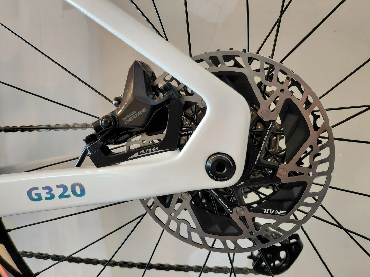 Carbon fiber Hybrid disc Bike (newly assembly) - photo 5