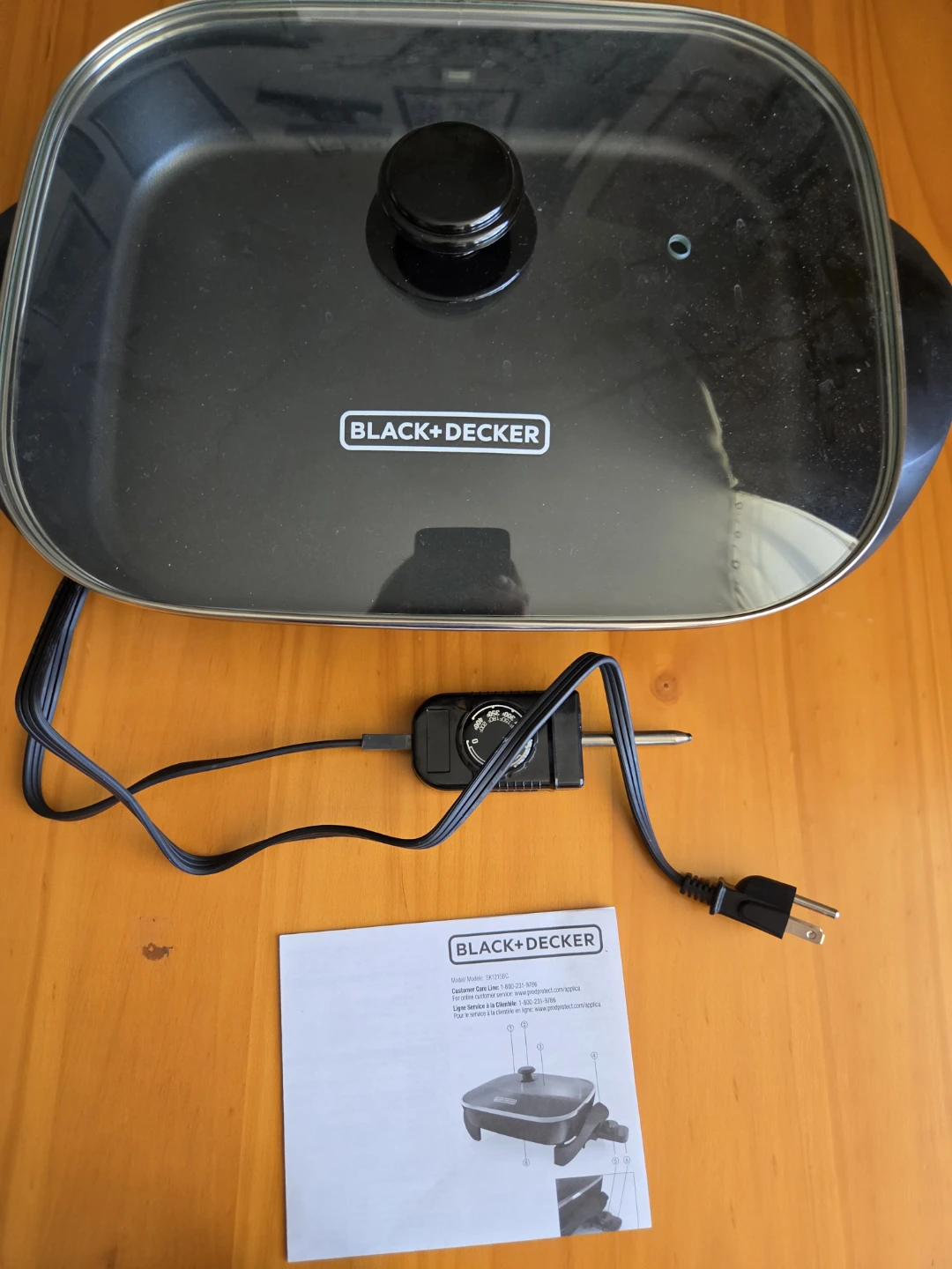 Black+Decker Electric Skillet Model SK1215BC - photo 2