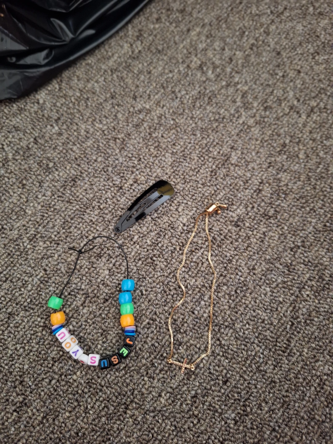 Christian bracelet bundle with a free hairclip