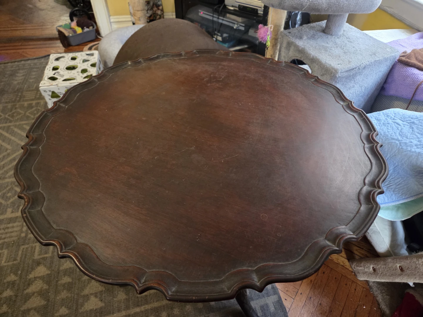Vintage Mersman Round Side Table