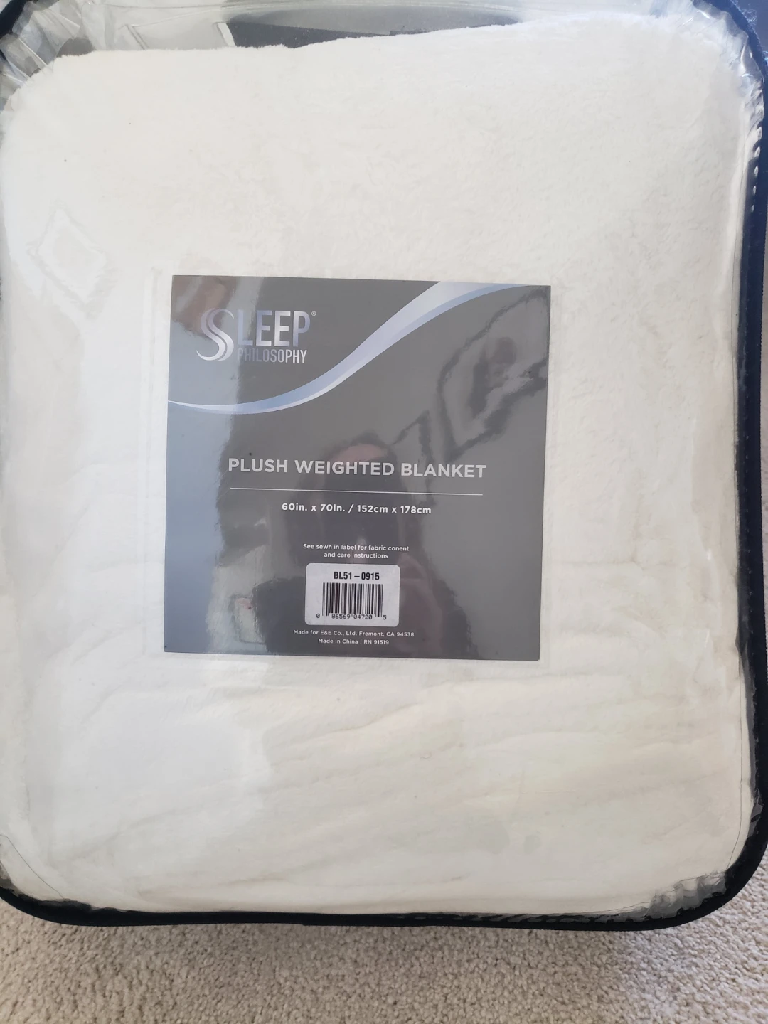 Sleep Philosophy Plush Weighted Blanket