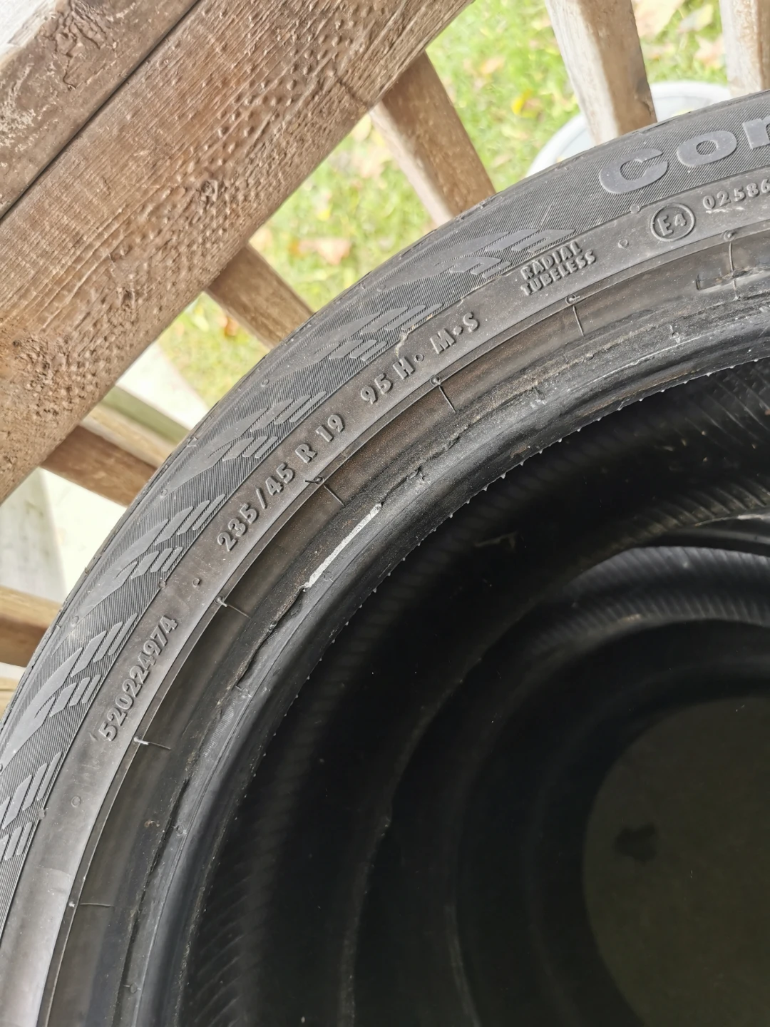 Continental Contact 235/45 R19 Tire (1) - photo 5