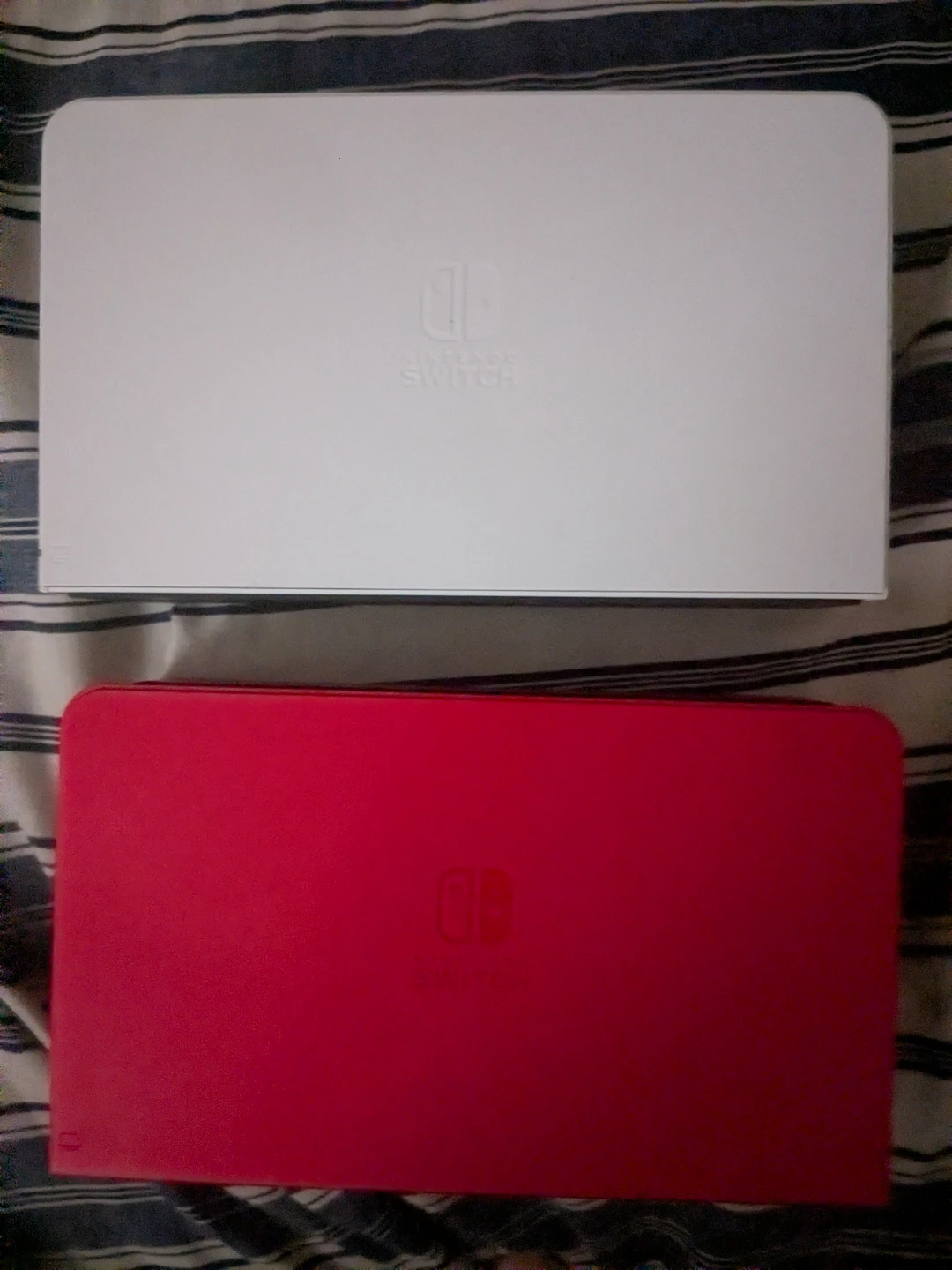 Nintendo Switch OLED Dock (White and Red)each