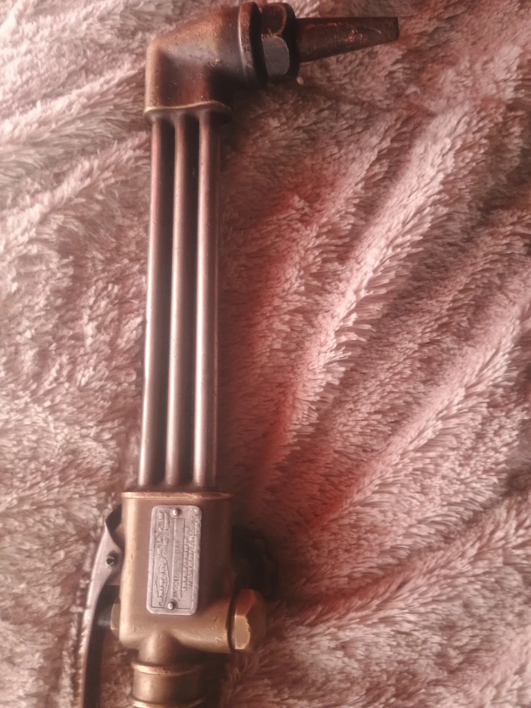 Vintage cutting torch with hose assembly - photo 2