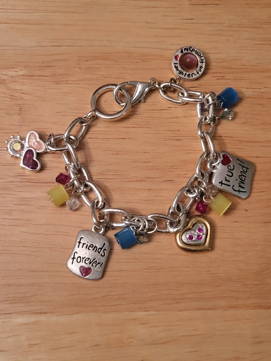 Friends charm bracelet
