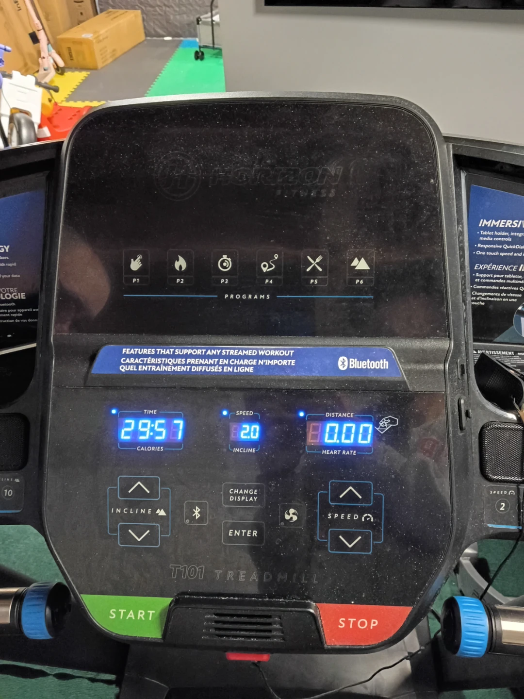Horizon Fitness T101 Treadmill