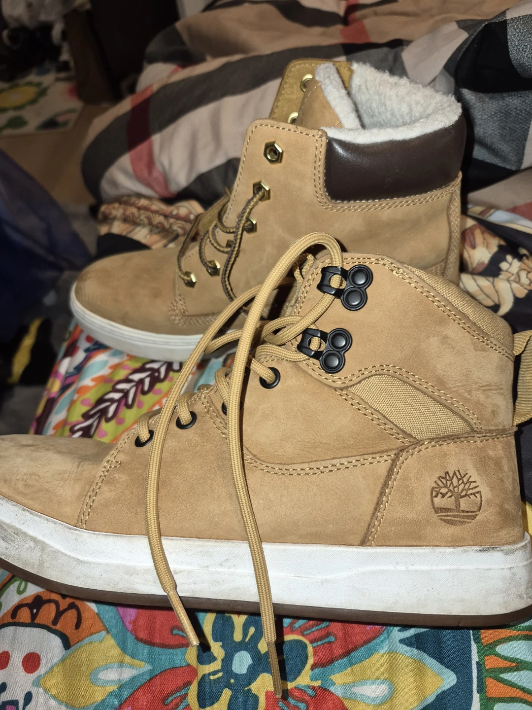 Timberland high-top boots