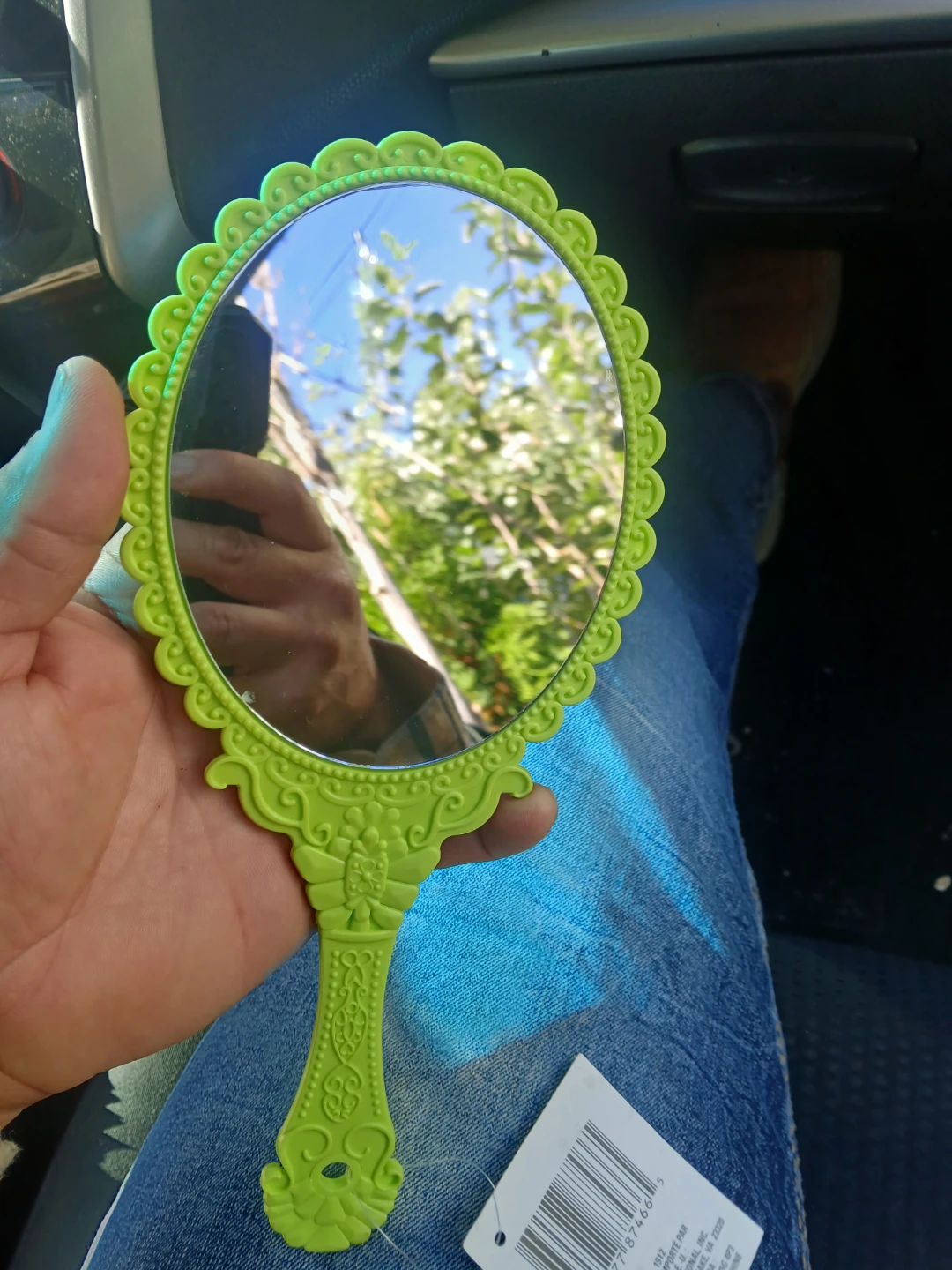 Vintage Style Handheld Mirror