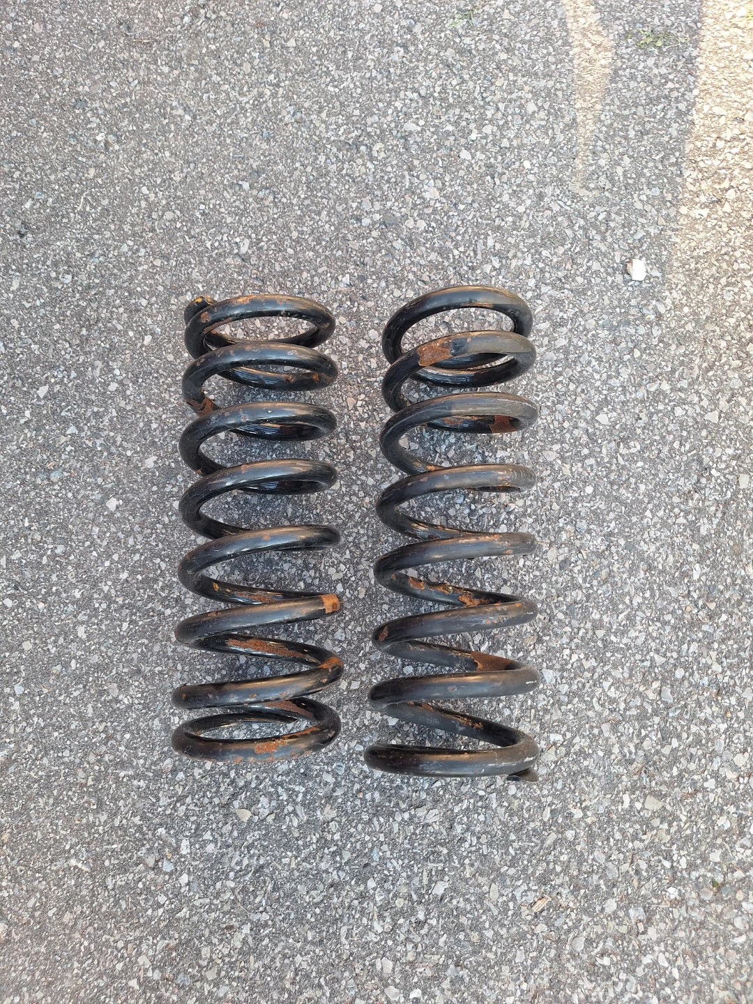 Set of Two Automotive Coil Springs